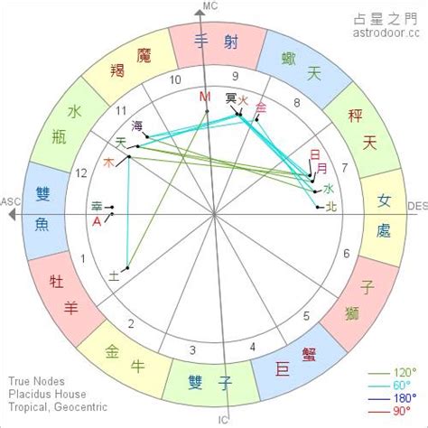 生日命盤|霍爾的占星屋：最懂你的星座命盤與雙人合盤解析